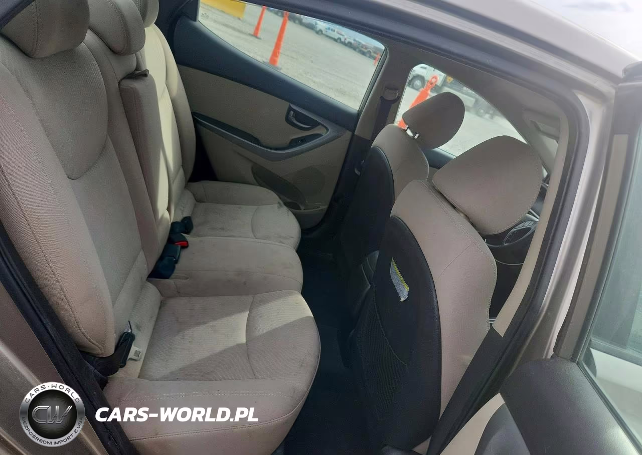 2014 Hyundai Elantra Se VIN:5NPDH4AE2EH530055 - 10
