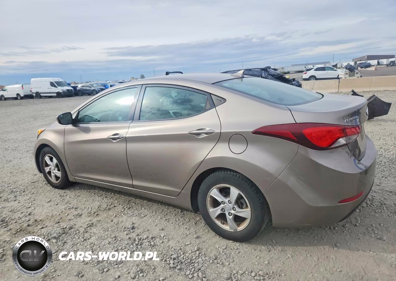 2014 Hyundai Elantra Se VIN:5NPDH4AE2EH530055 - 2