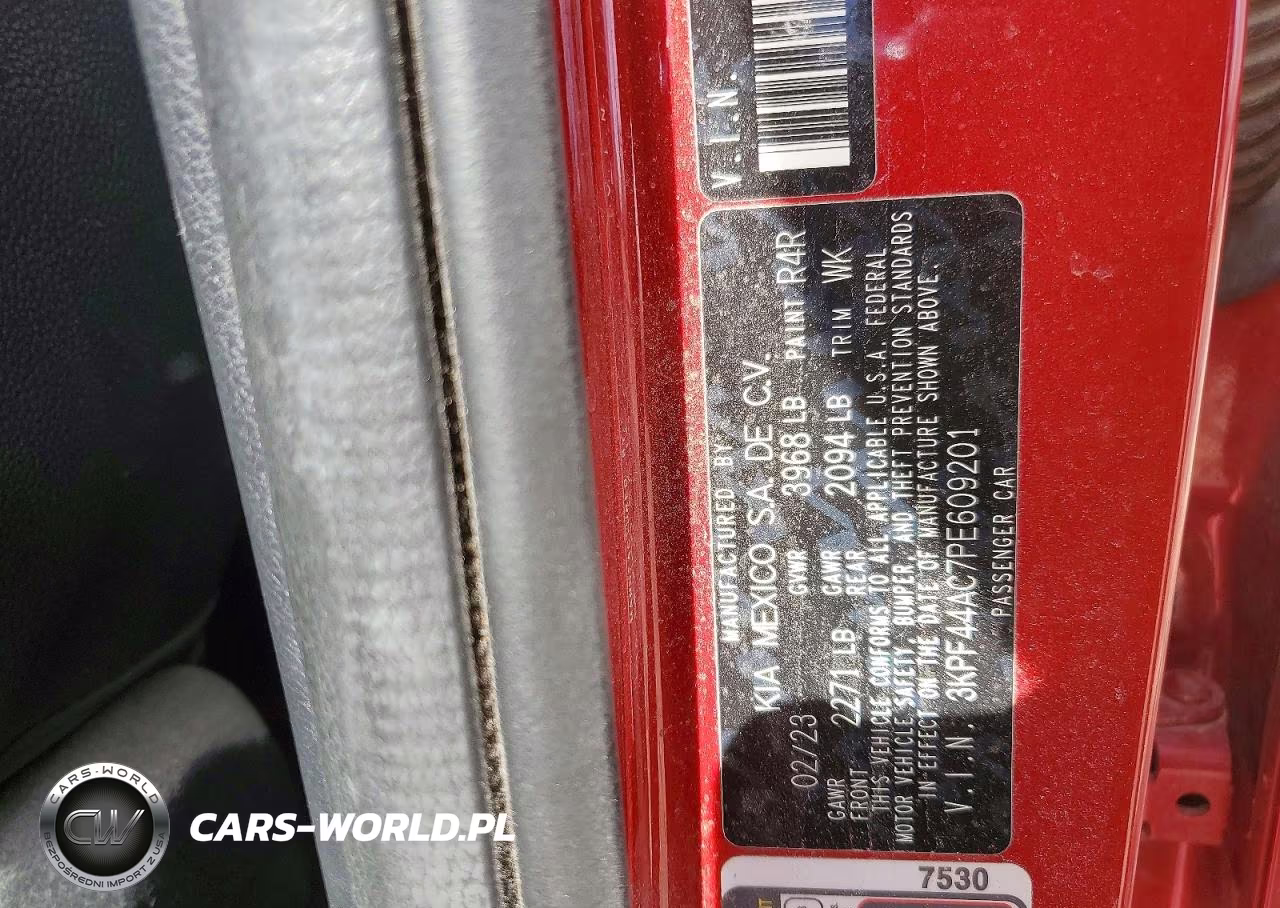 2023 Kia Forte Gt VIN:3KPF44AC7PE609201 - 12