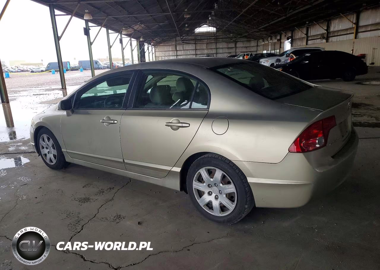 2007 Honda Civic Lx VIN:1HGFA16537L026604 - 2
