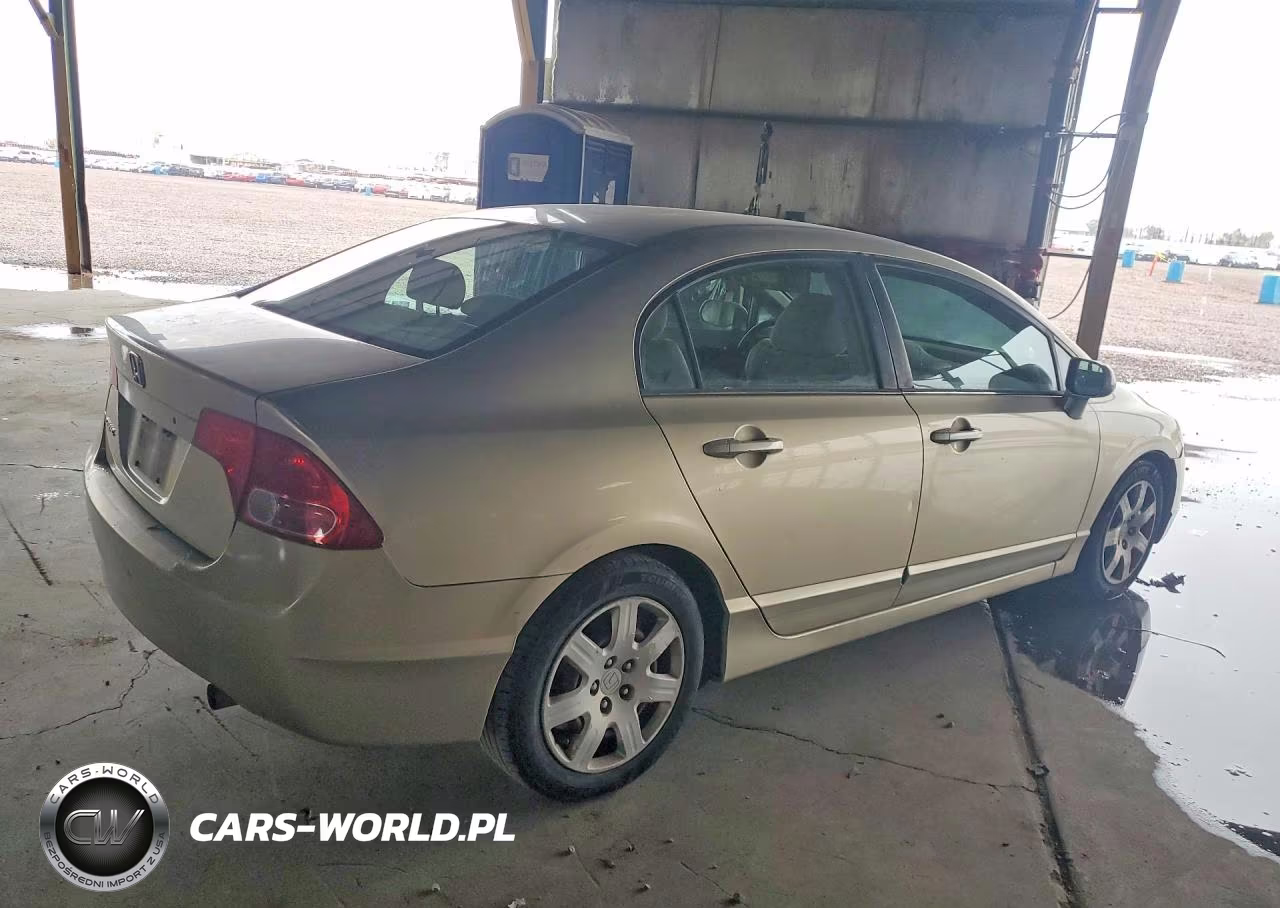 2007 Honda Civic Lx VIN:1HGFA16537L026604 - 3
