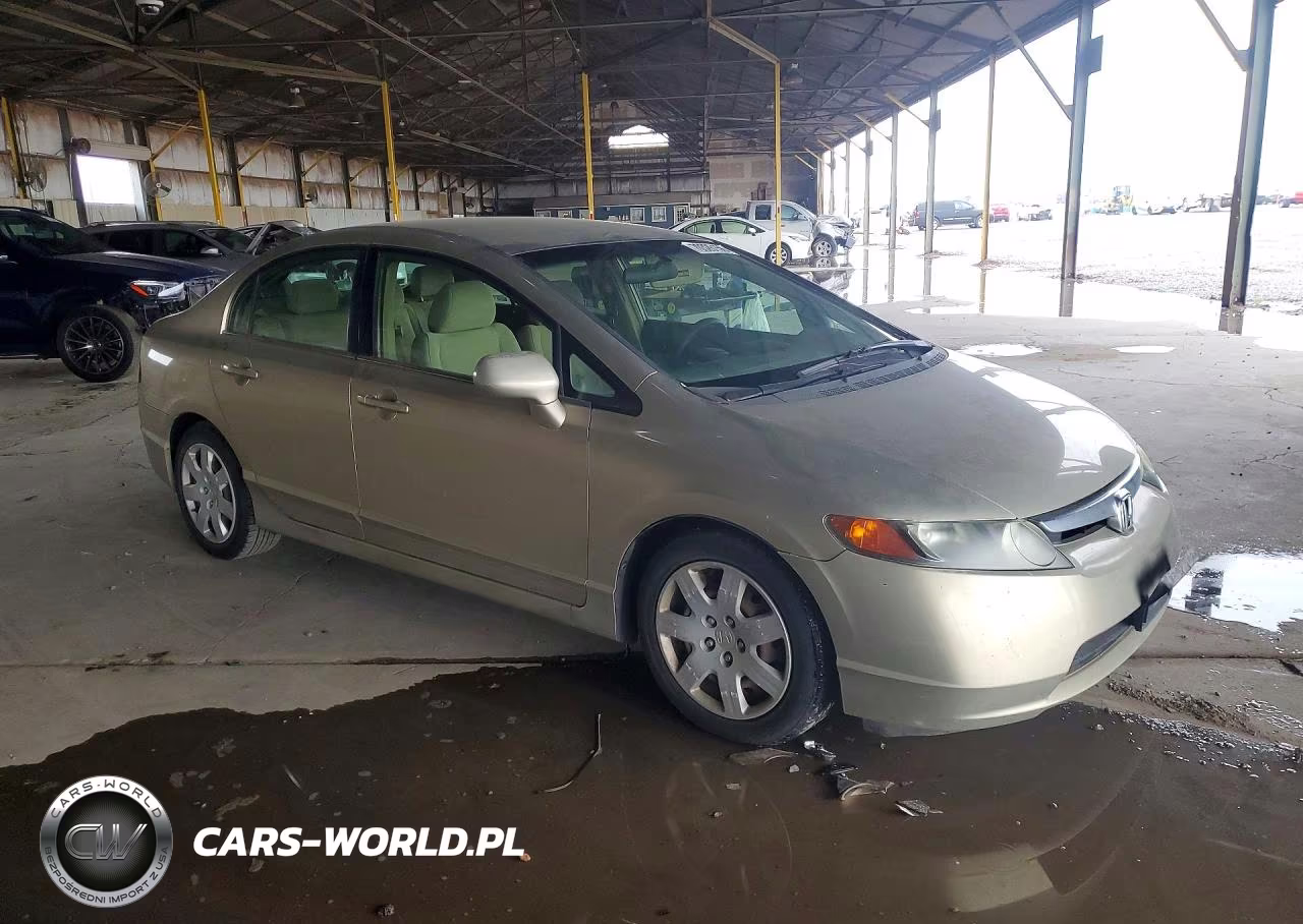 2007 Honda Civic Lx VIN:1HGFA16537L026604 - 4