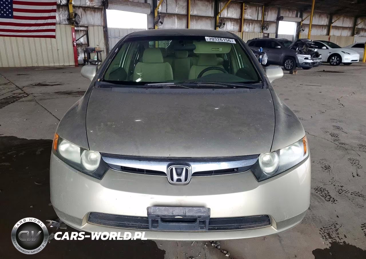 2007 Honda Civic Lx VIN:1HGFA16537L026604 - 5