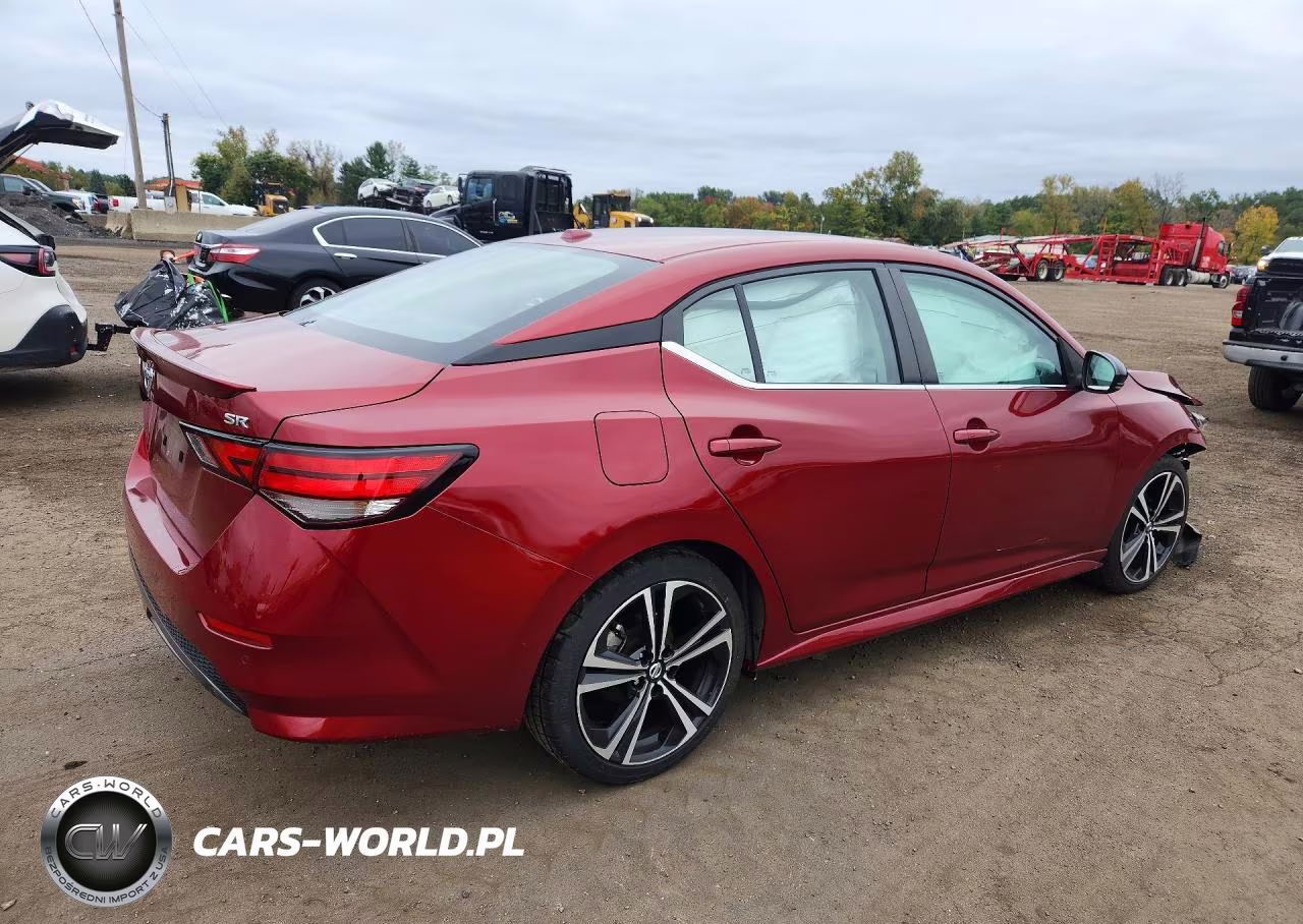 2021 Nissan Sentra Sr VIN:3N1AB8DV0MY307993 - 3