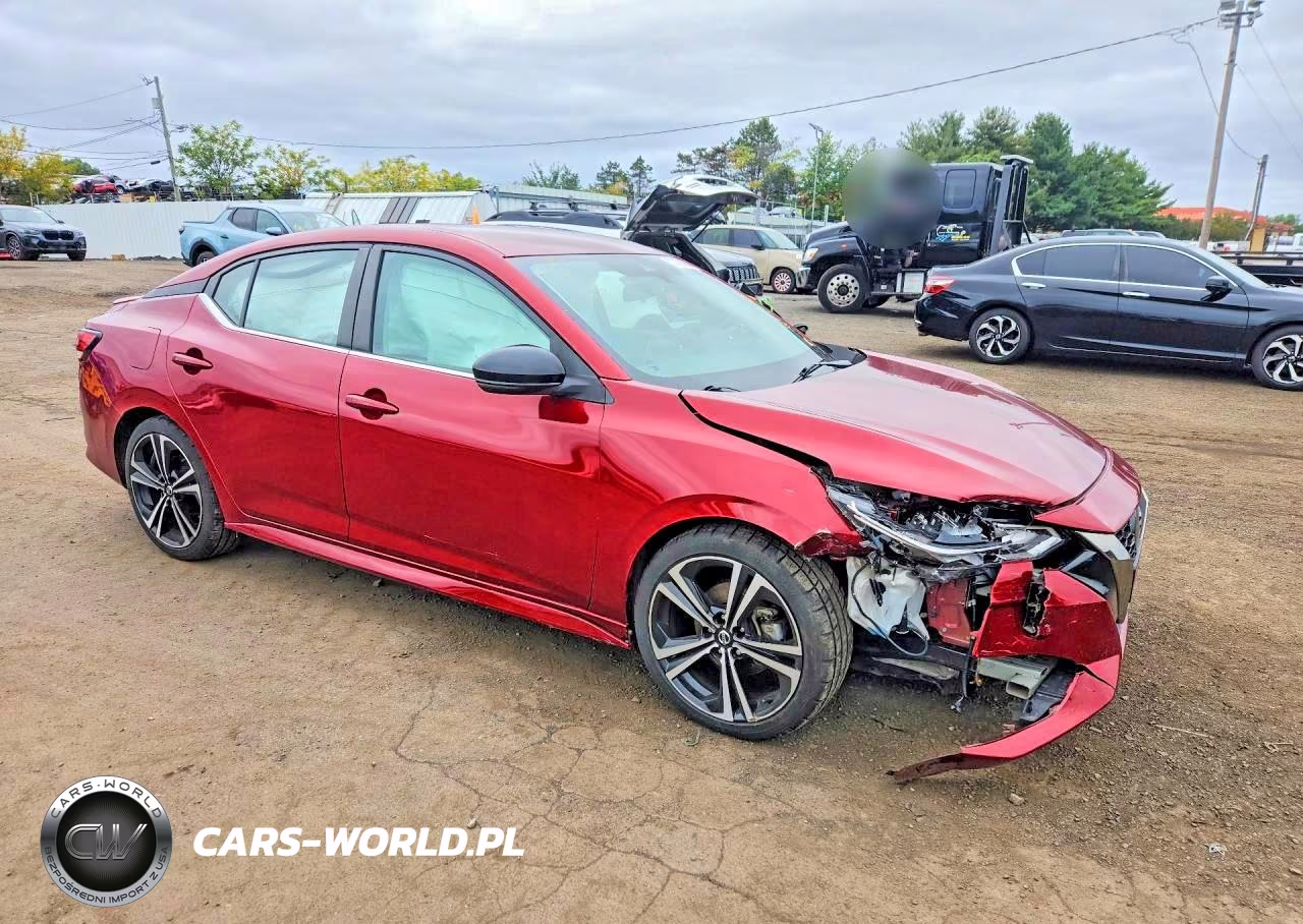 2021 Nissan Sentra Sr VIN:3N1AB8DV0MY307993 - 4