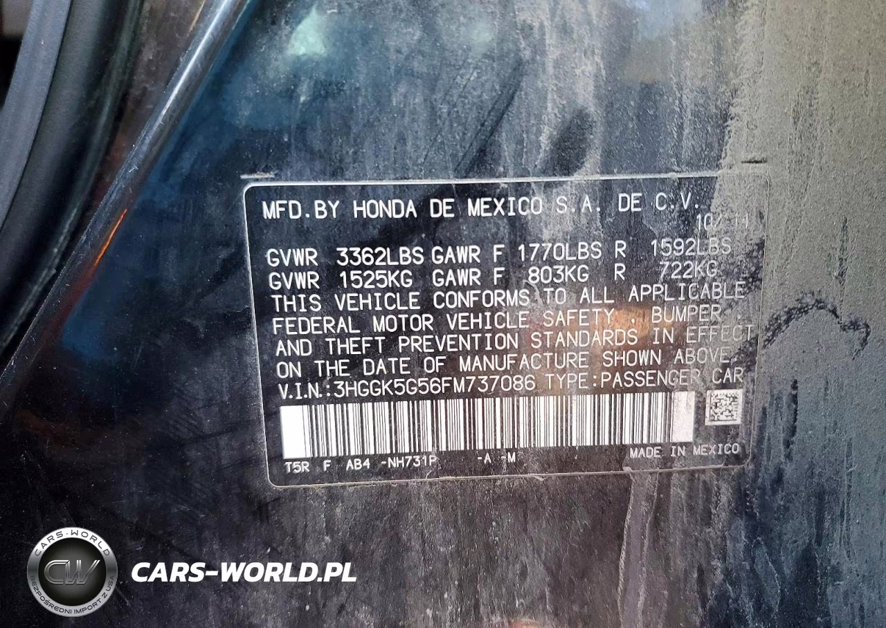 2015 Honda Fit Lx VIN:3HGGK5G56FM737086 - 13