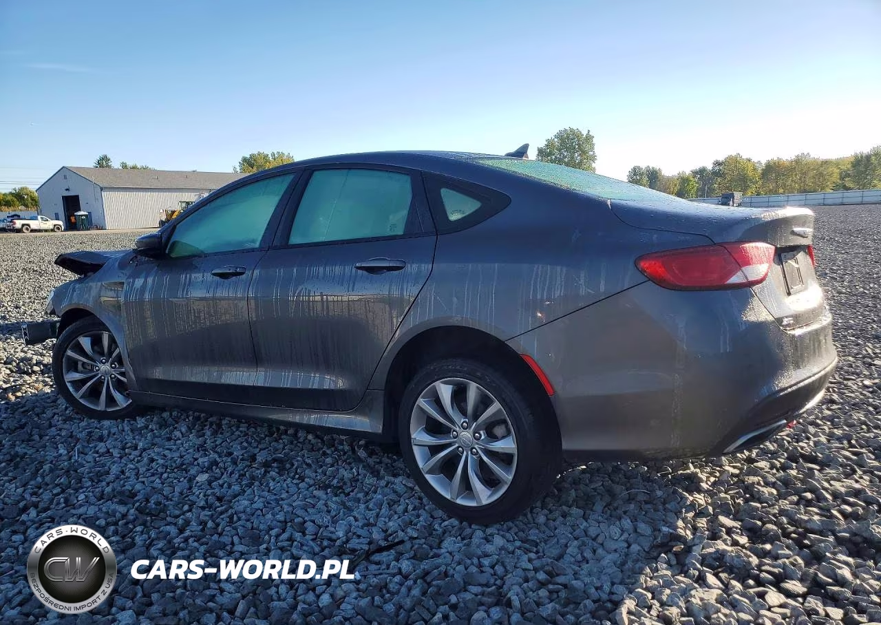 2015 Chrysler 200 S VIN:1C3CCCDG3FN627787 - 2