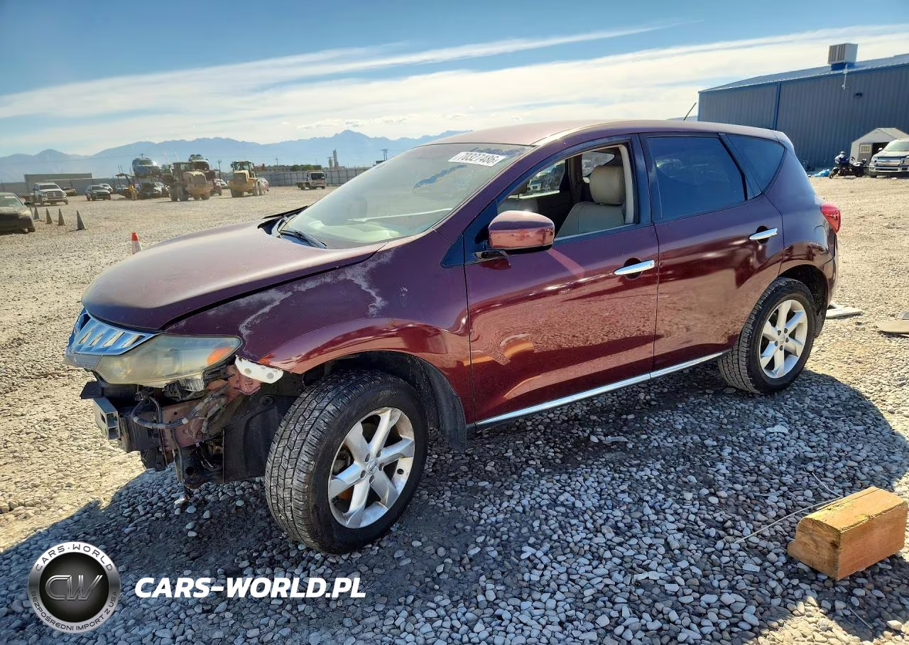 2009 Nissan Murano S VIN:JN8AZ18W29W112628 - 1