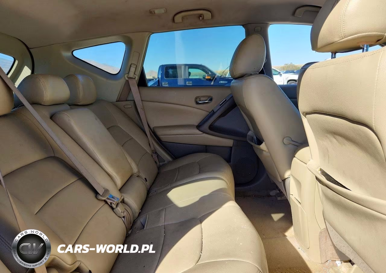 2009 Nissan Murano S VIN:JN8AZ18W29W112628 - 10