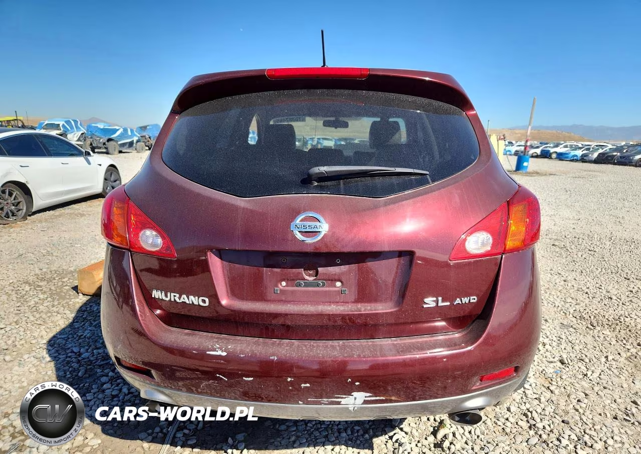 2009 Nissan Murano S VIN:JN8AZ18W29W112628 - 6