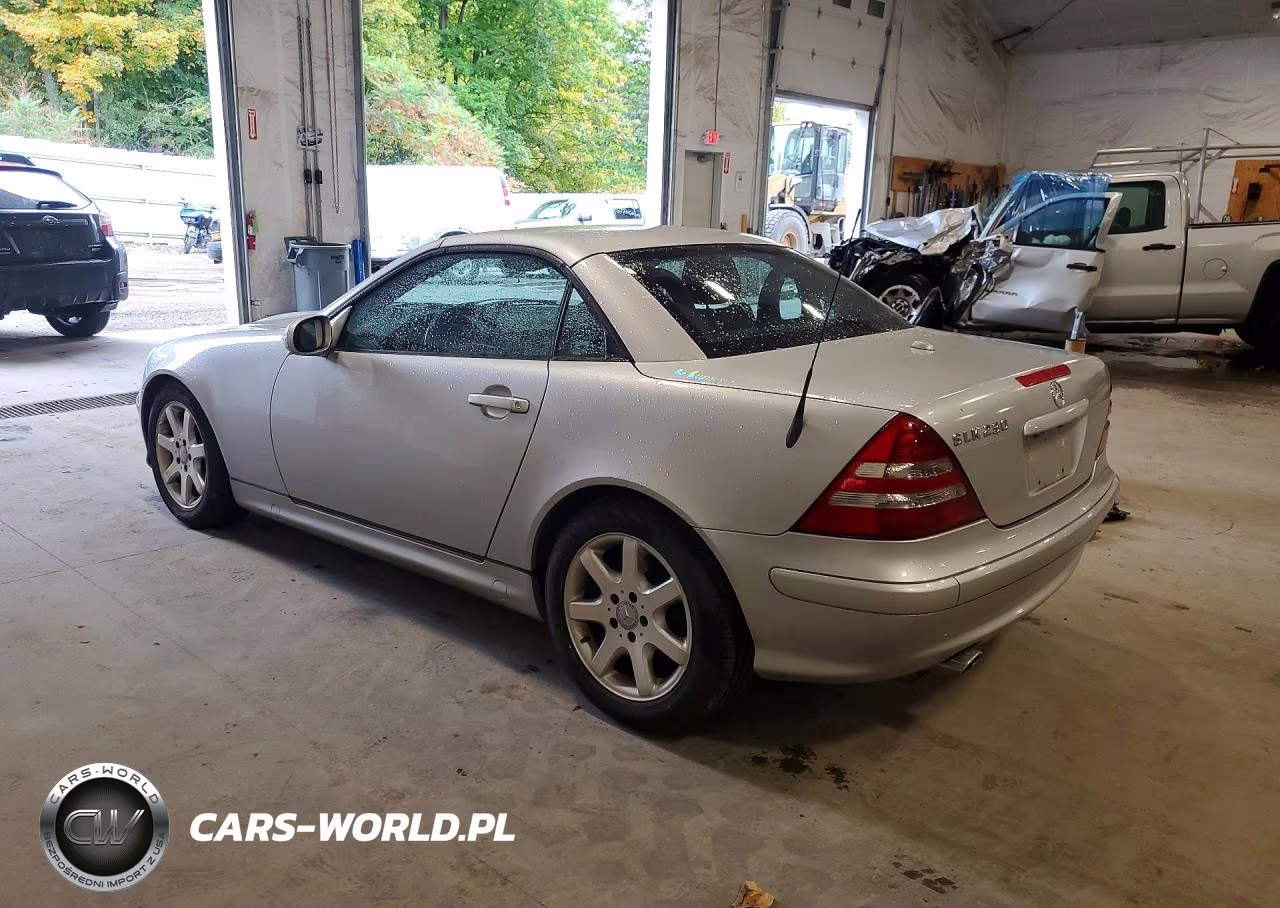 2003 Mercedes-Benz Slk 230 Kompressor VIN:WDBKK49F73F284406 - 2
