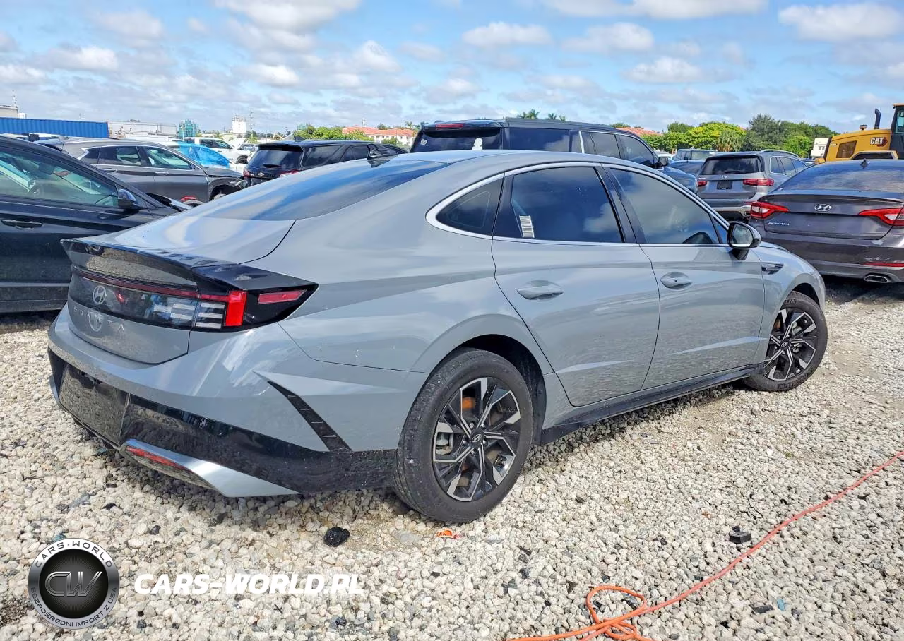 2024 Hyundai Sonata Sel VIN:KMHL64JA9RA367816 - 3