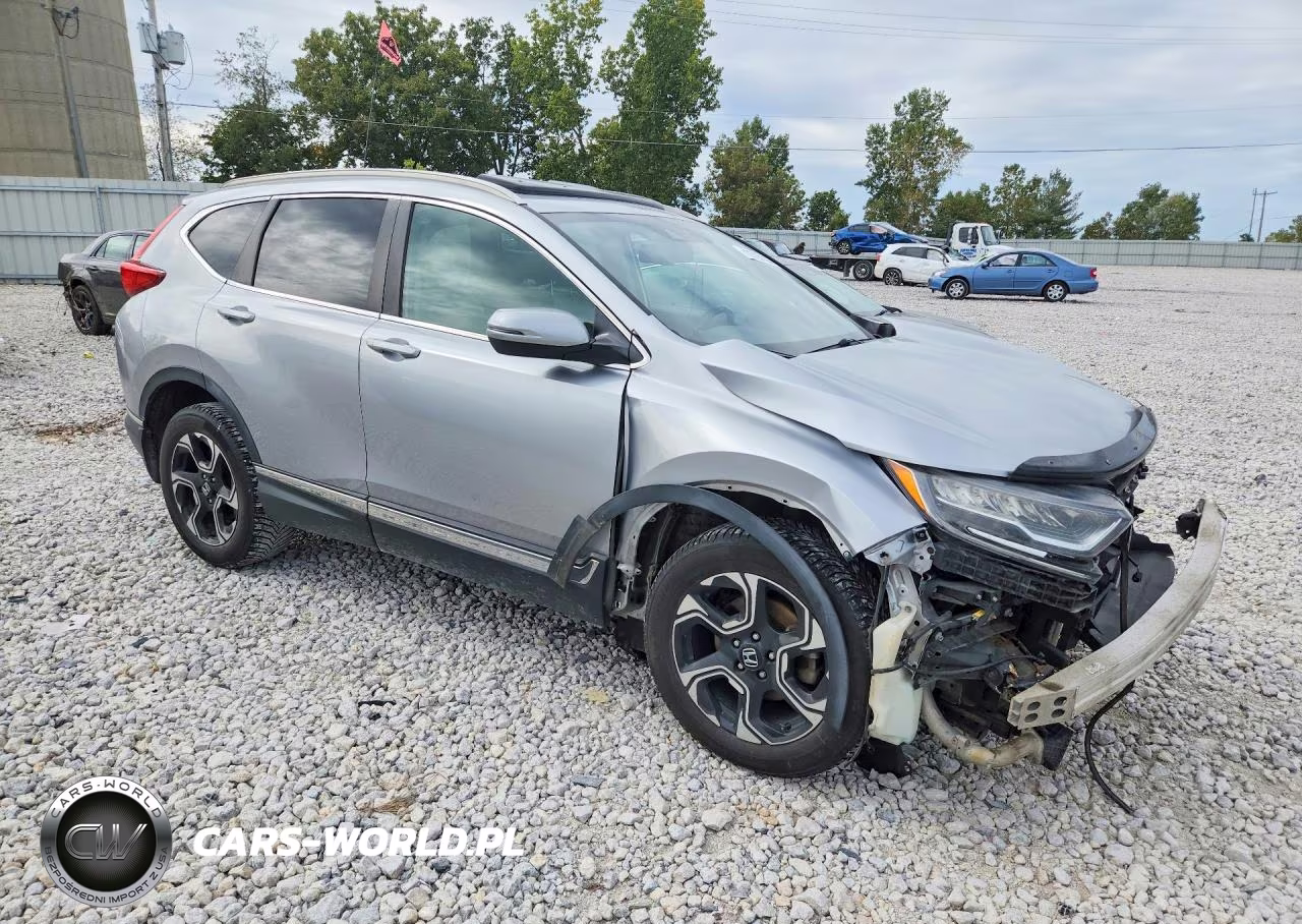 2017 Honda Cr-V Touring VIN:5J6RW2H99HL000166 - 4
