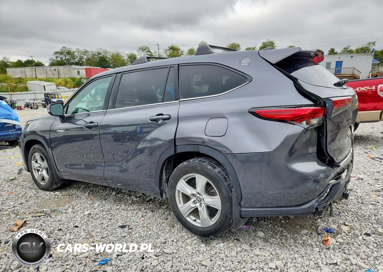 2021 Toyota Highlander Hybrid Le VIN:5TDBBRCH7MS514455 - 2
