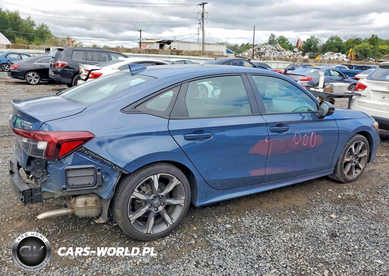 2025 Honda Civic Sport VIN:2HGFE4F89SH324919 - 3
