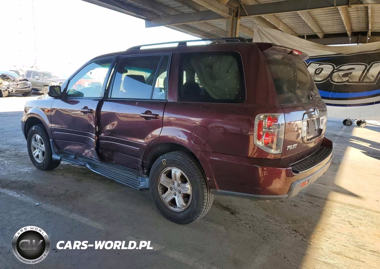 2008 Honda Pilot Vp VIN:5FNYF18278B010812 - 2