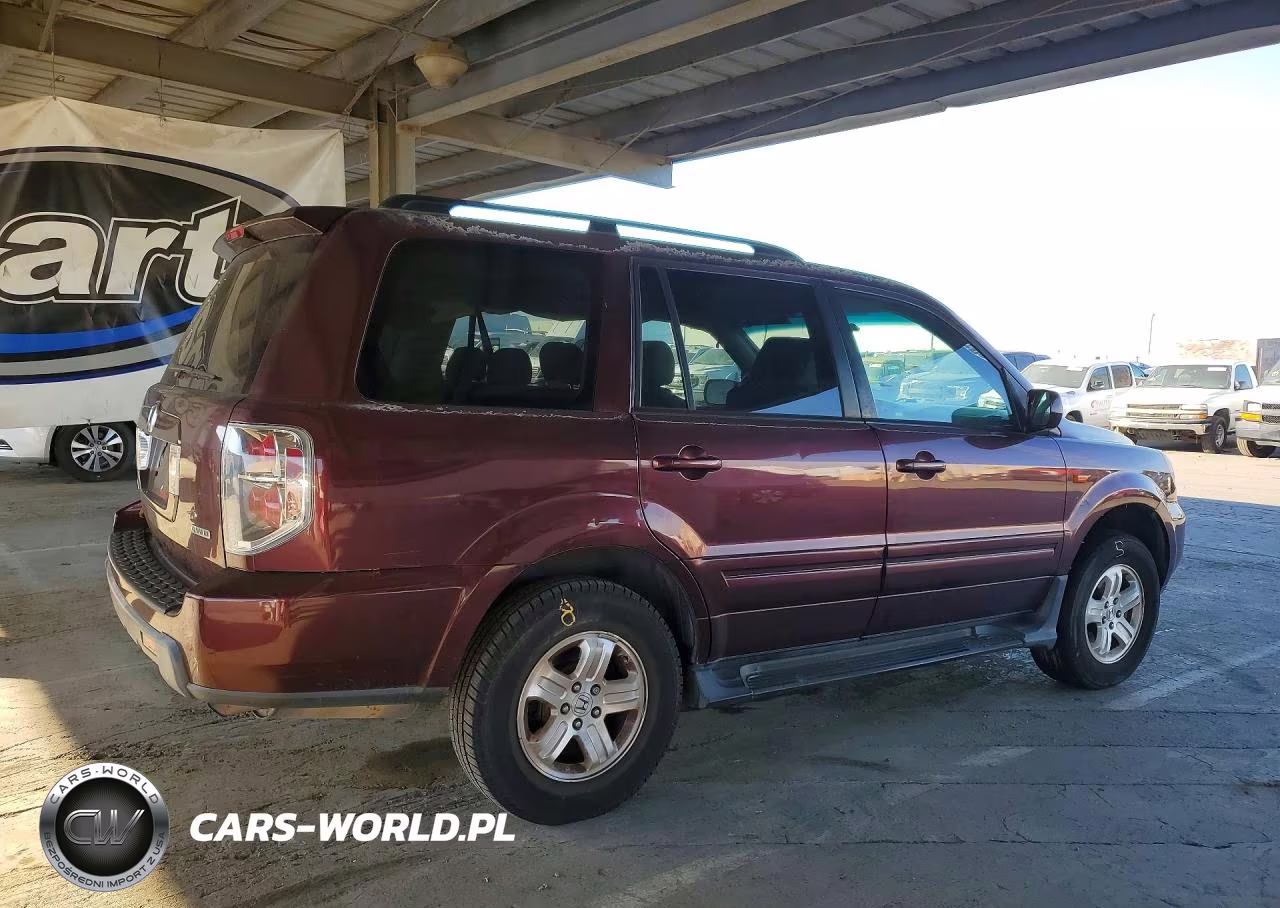 2008 Honda Pilot Vp VIN:5FNYF18278B010812 - 3