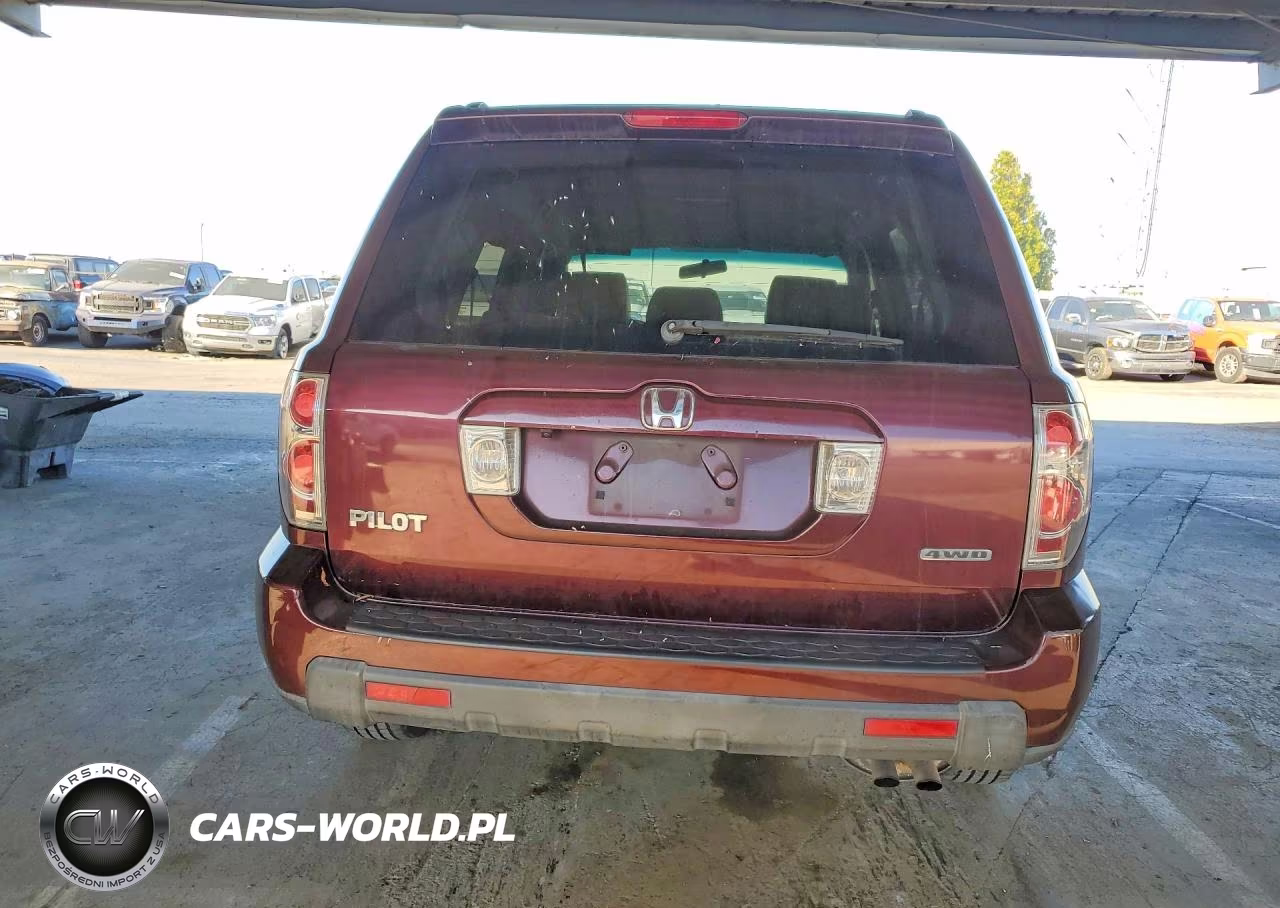 2008 Honda Pilot Vp VIN:5FNYF18278B010812 - 6