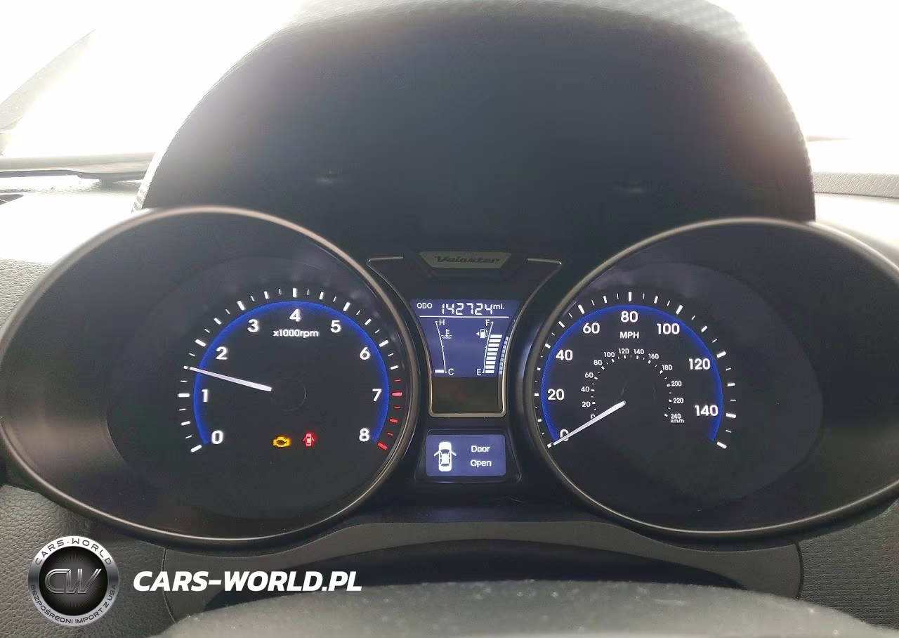 2013 Hyundai Veloster Turbo VIN:KMHTC6AE4DU099823 - 9