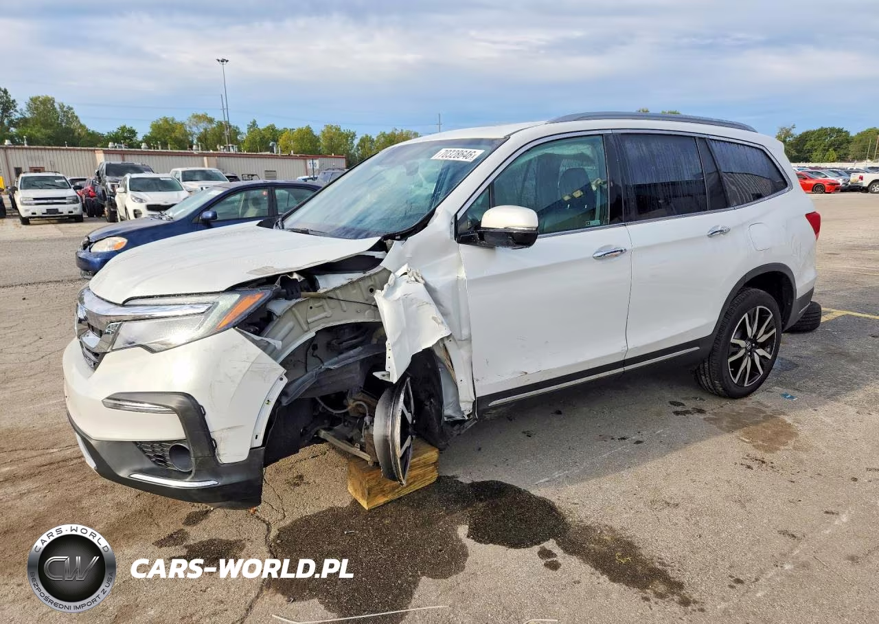 2022 Honda Pilot Elite VIN:5FNYF6H09NB015646 - 1