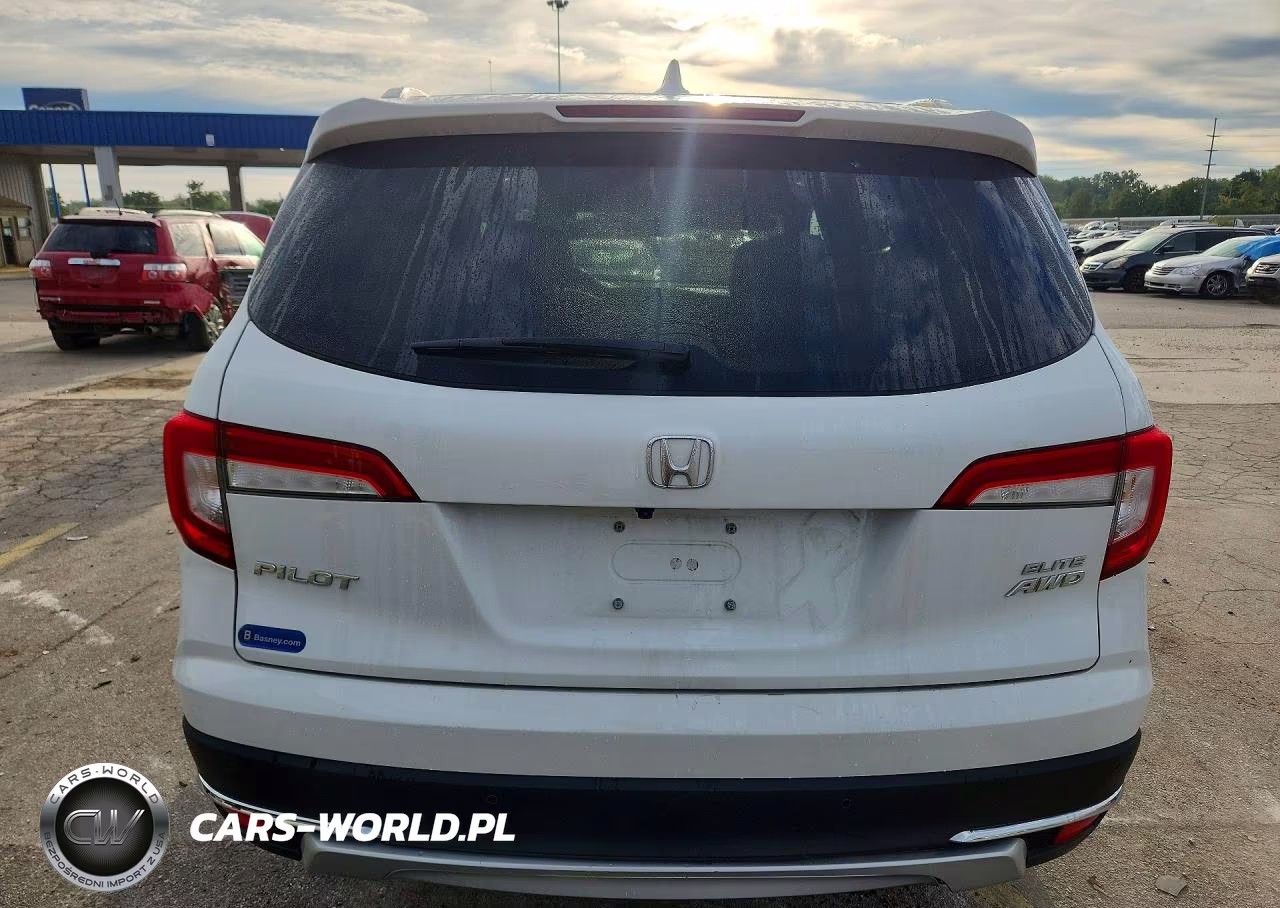 2022 Honda Pilot Elite VIN:5FNYF6H09NB015646 - 6