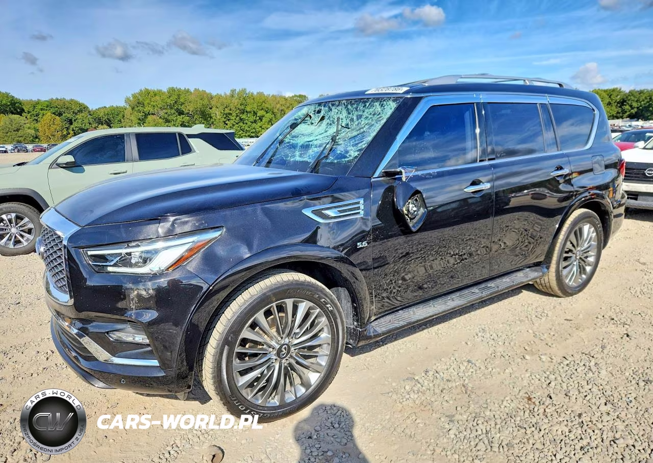 2019 Infiniti Qx80 Luxe VIN:JN8AZ2NE8K9229846 - 1