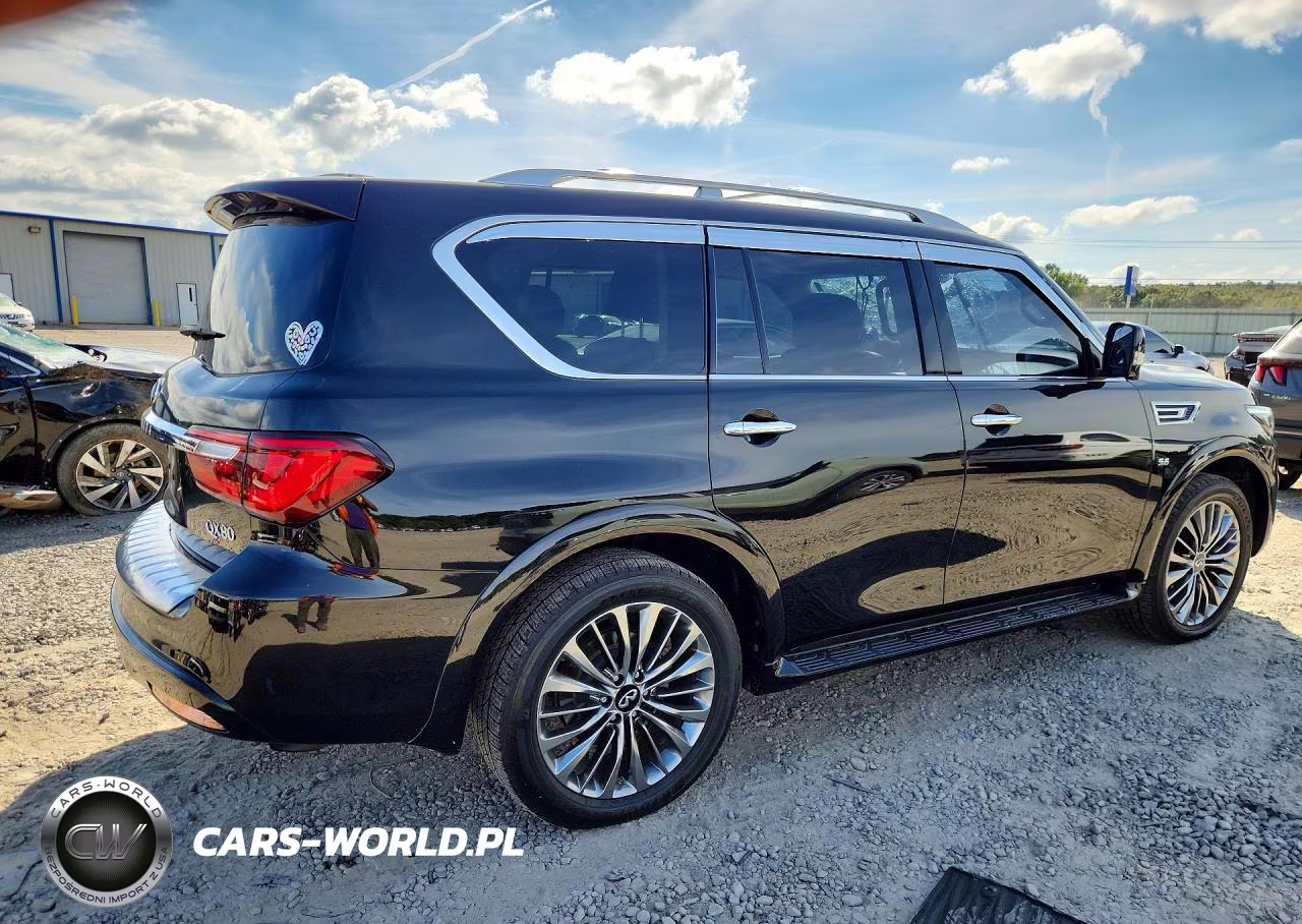 2019 Infiniti Qx80 Luxe VIN:JN8AZ2NE8K9229846 - 3