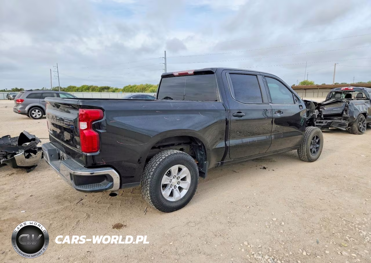 2019 Chevrolet Silverado C1500 Lt VIN:1GCPWCEK2KZ182131 - 3