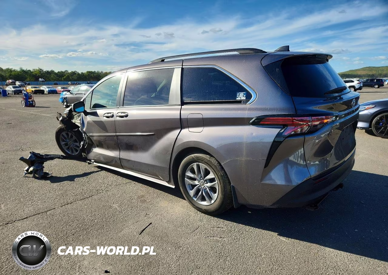 2022 Toyota Sienna Le VIN:5TDKRKEC4NS078783 - 2
