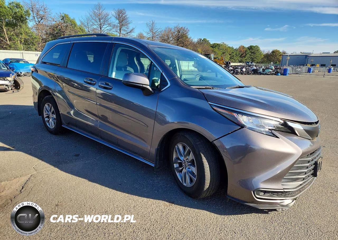 2022 Toyota Sienna Le VIN:5TDKRKEC4NS078783 - 4