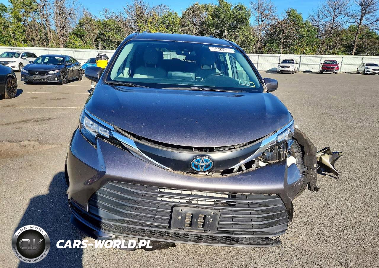 2022 Toyota Sienna Le VIN:5TDKRKEC4NS078783 - 5