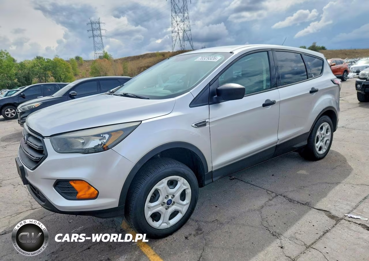 2018 Ford Escape S VIN:1FMCU0F77JUB11995 - 1