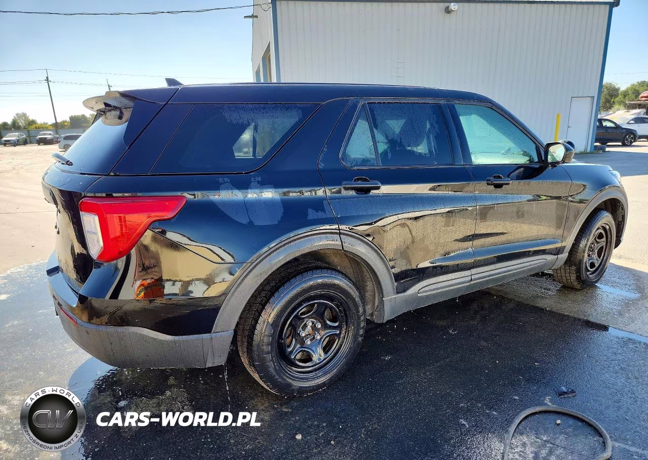 2021 Ford Explorer Police Interceptor VIN:1FM5K8AW4MNA07104 - 3