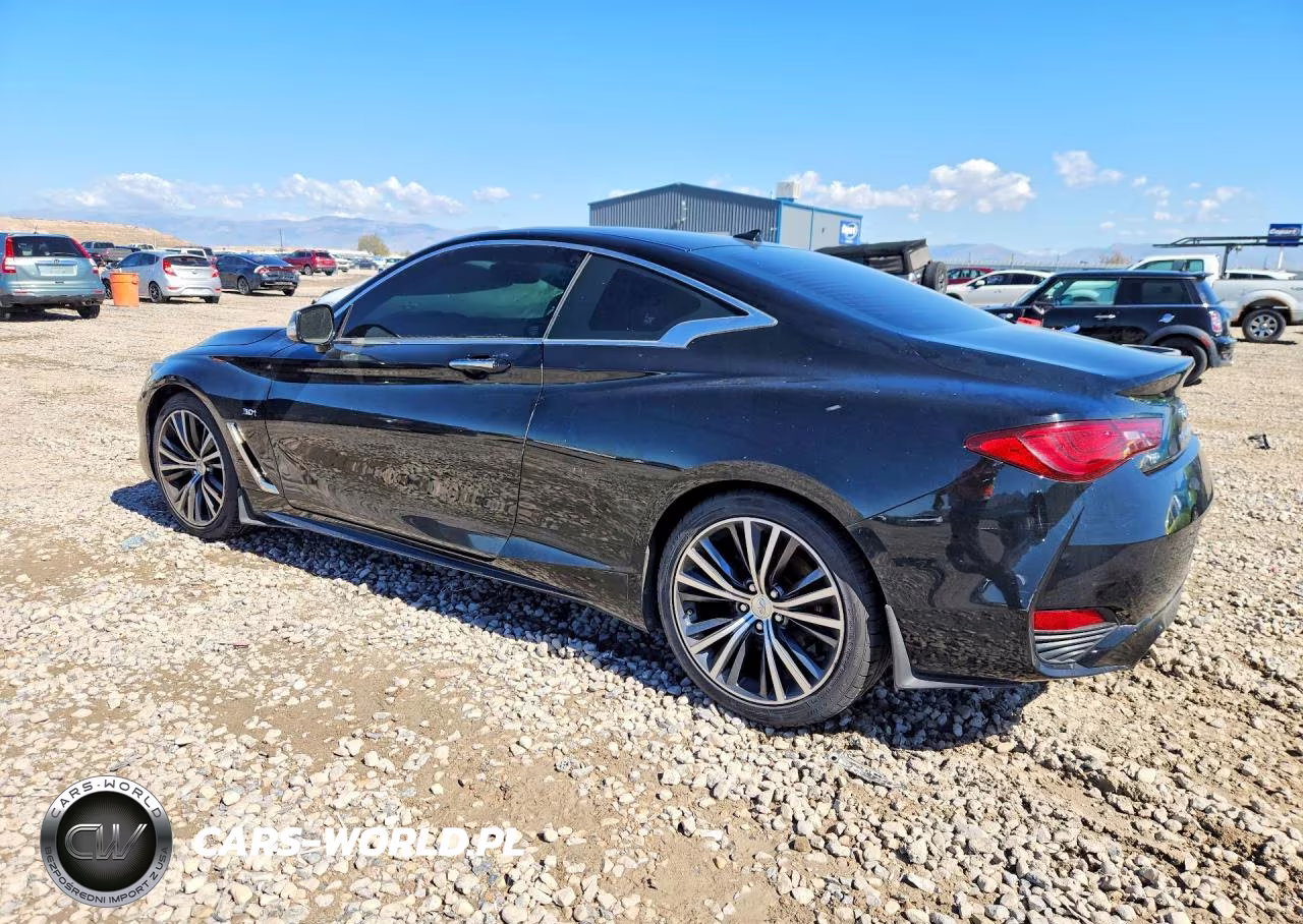 2018 Infiniti Q60 3.0T Luxe VIN:JN1EV7EL5JM391663 - 2