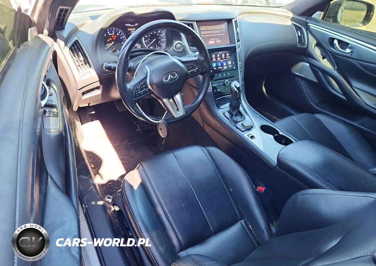 2018 Infiniti Q60 3.0T Luxe VIN:JN1EV7EL5JM391663 - 8