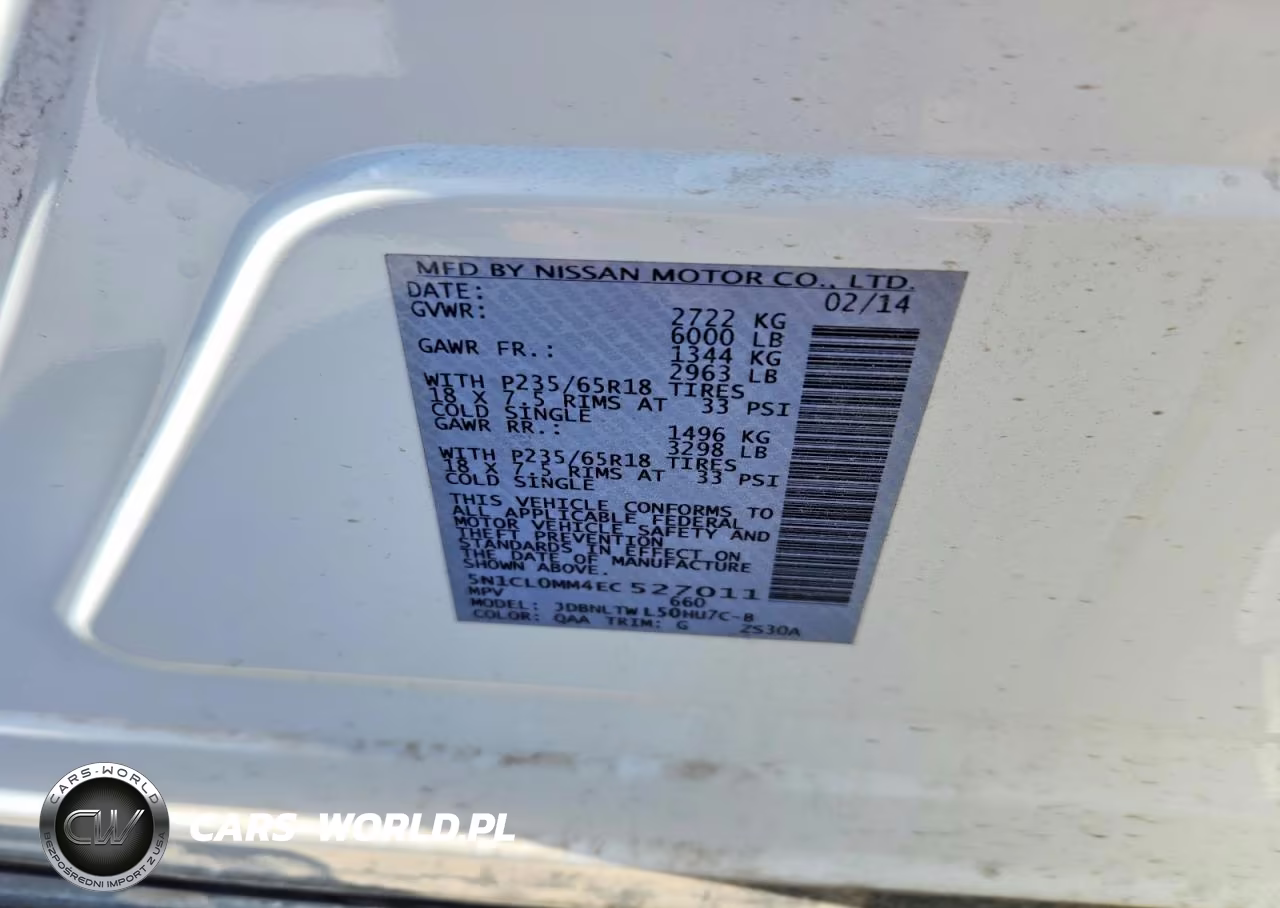 2014 Infiniti Qx60 Hybrid VIN:5N1CL0MM4EC527011 - 12