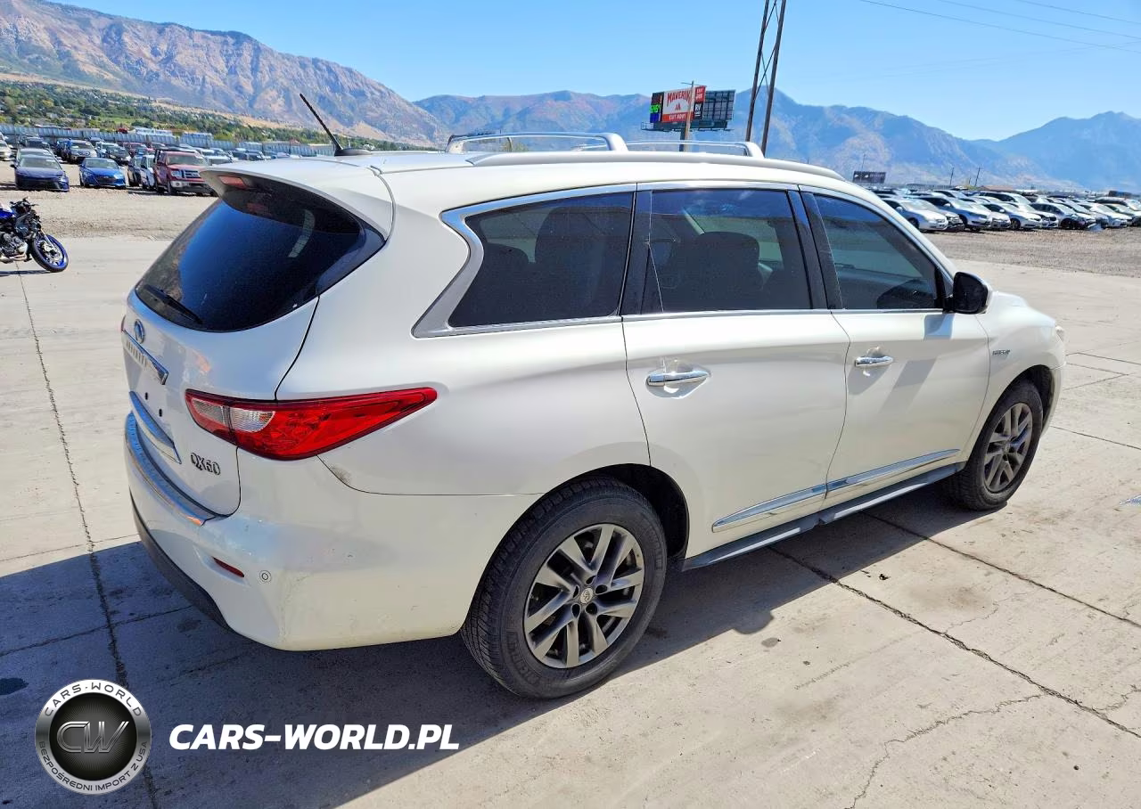 2014 Infiniti Qx60 Hybrid VIN:5N1CL0MM4EC527011 - 3