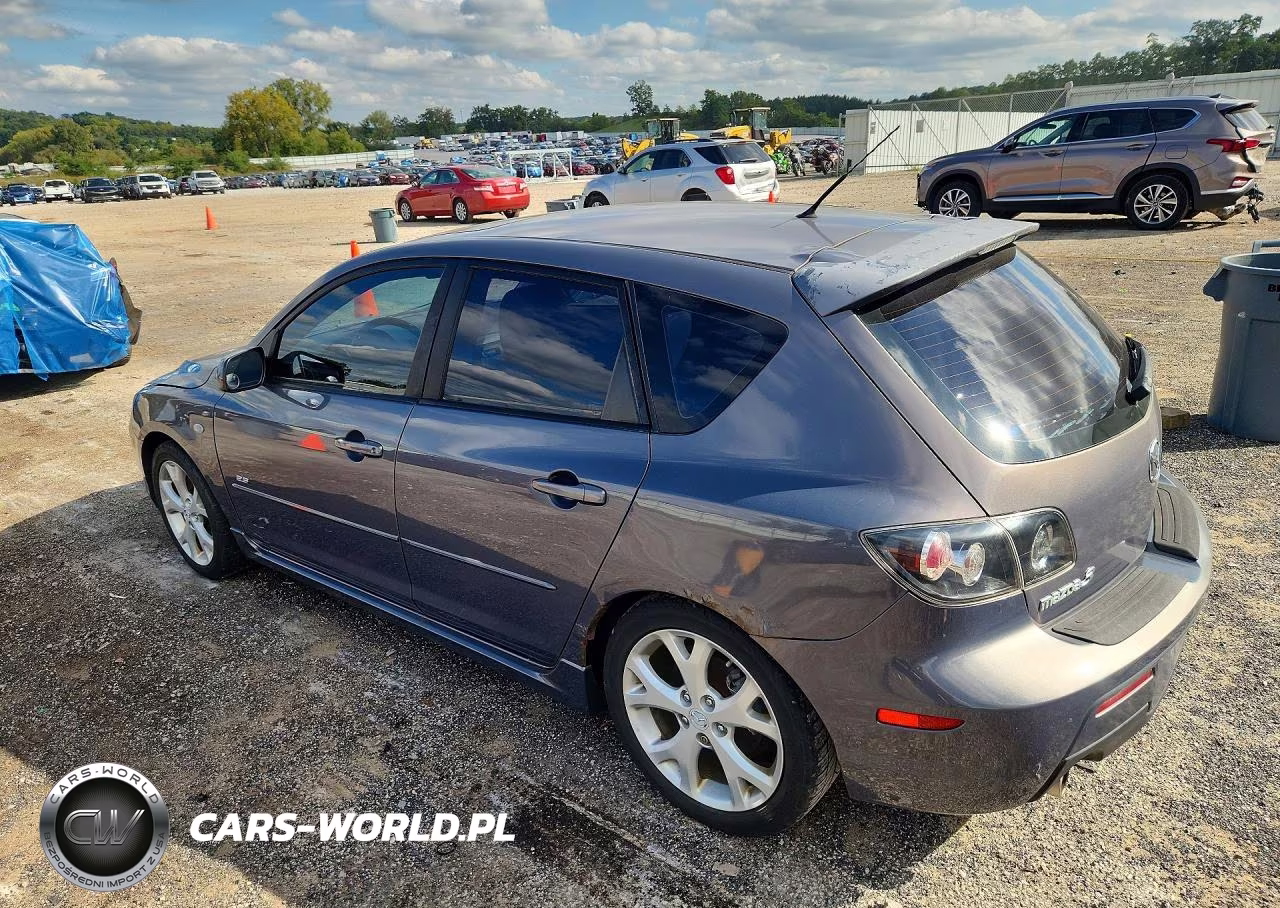 2008 Mazda 3 Hatchback VIN:JM1BK343781875350 - 2