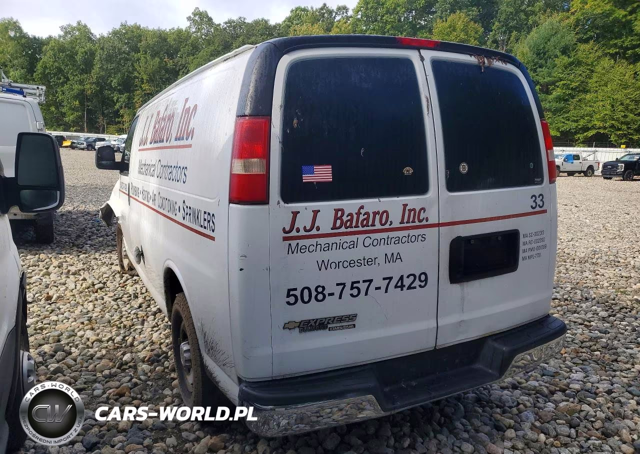 2014 Chevrolet Express G2500 VIN:1GCWGFCA0E1142606 - 2