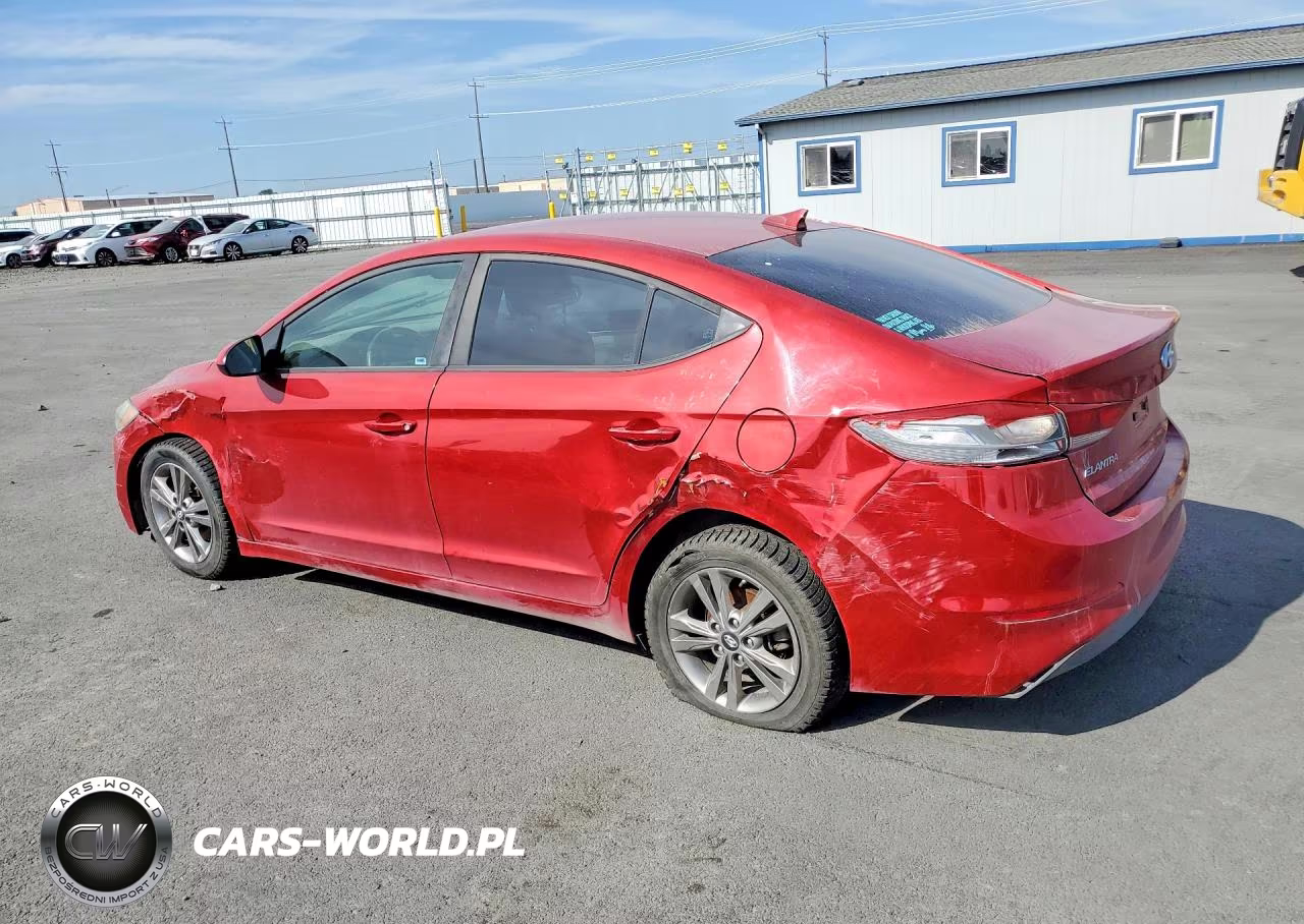 2018 Hyundai Elantra Sel VIN:KMHD84LF4JU665135 - 2