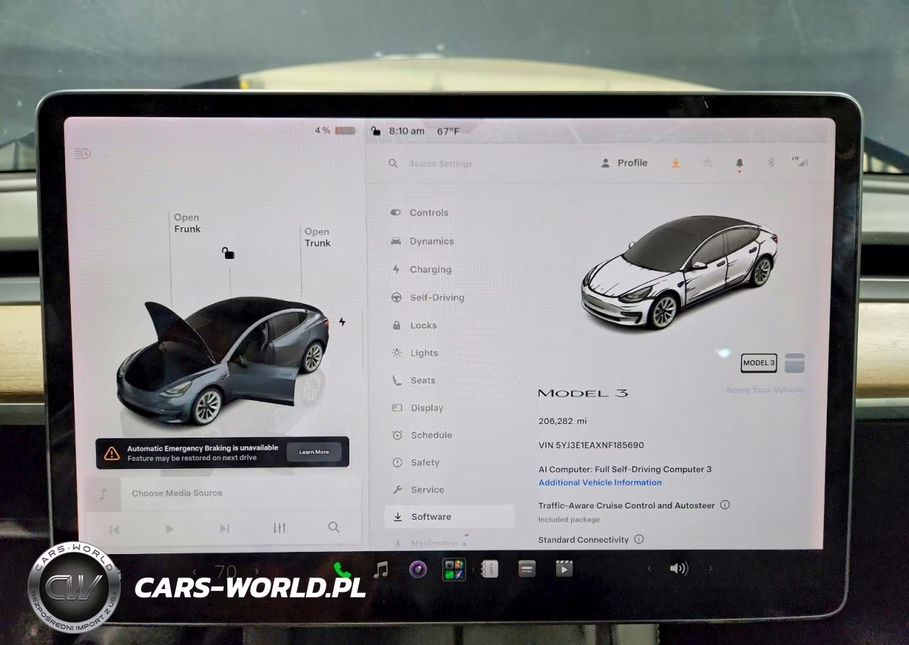 2022 Tesla Model 3 VIN:5YJ3E1EAXNF185690 - 9