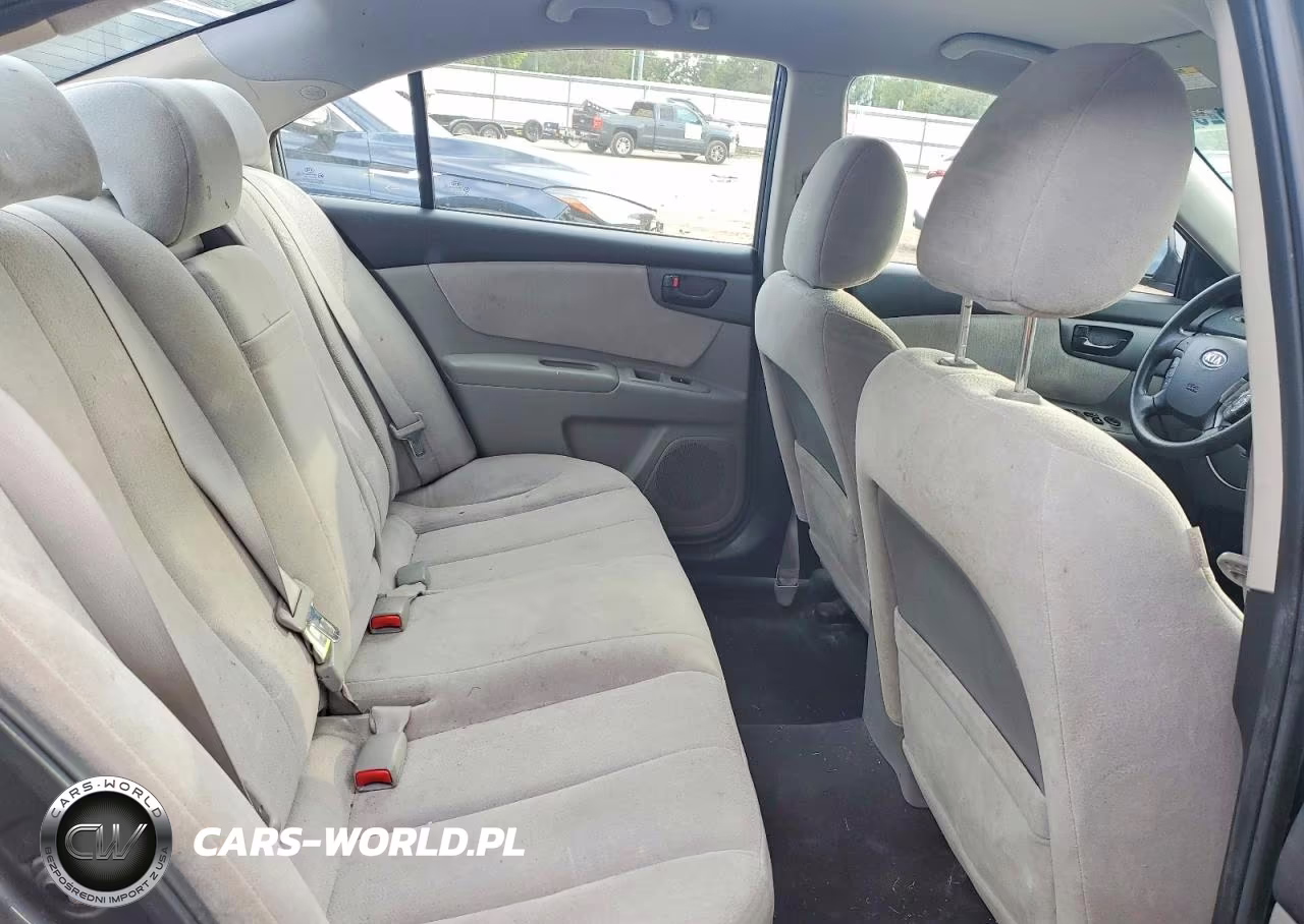 2009 Kia Optima Lx VIN:KNAGE228295337605 - 10