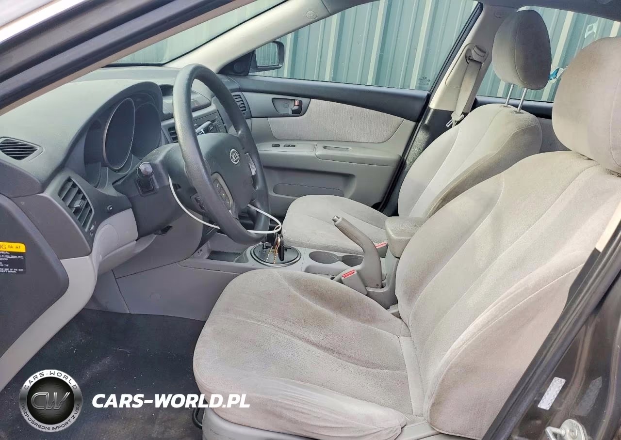 2009 Kia Optima Lx VIN:KNAGE228295337605 - 7
