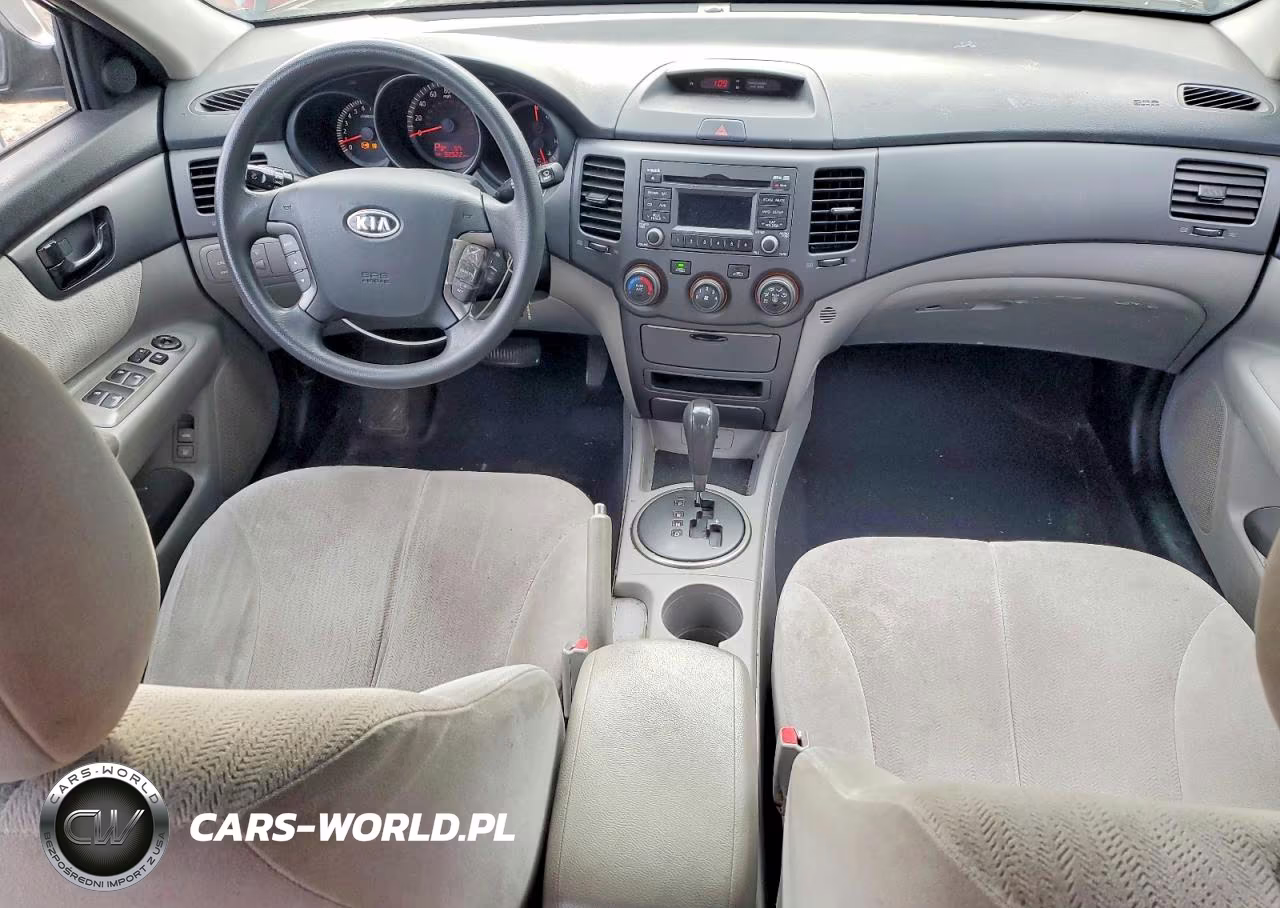 2009 Kia Optima Lx VIN:KNAGE228295337605 - 8