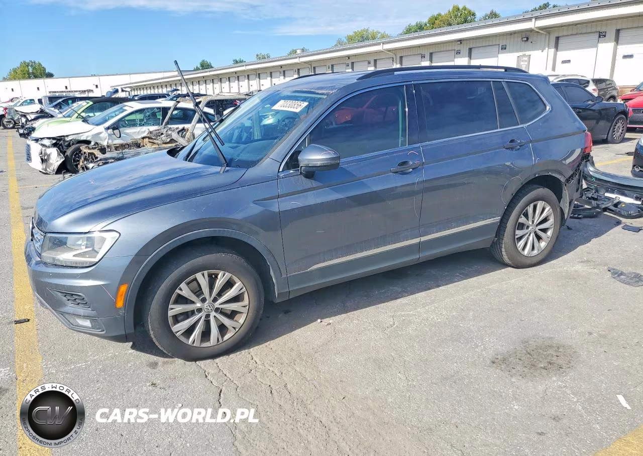 2018 Volkswagen Tiguan Se VIN:3VV3B7AX2JM013487 - 1