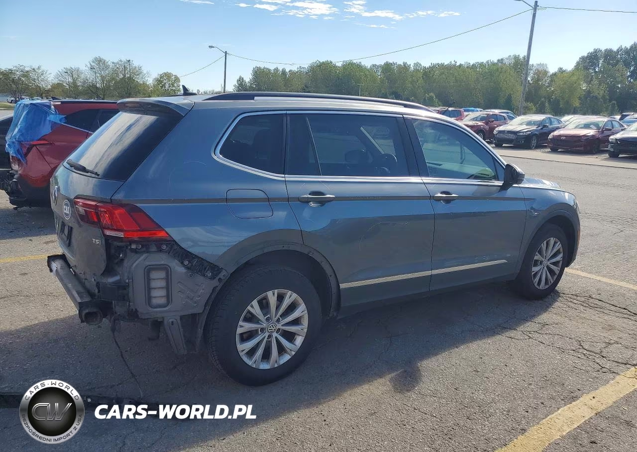 2018 Volkswagen Tiguan Se VIN:3VV3B7AX2JM013487 - 3