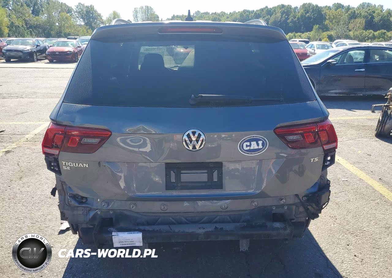 2018 Volkswagen Tiguan Se VIN:3VV3B7AX2JM013487 - 6