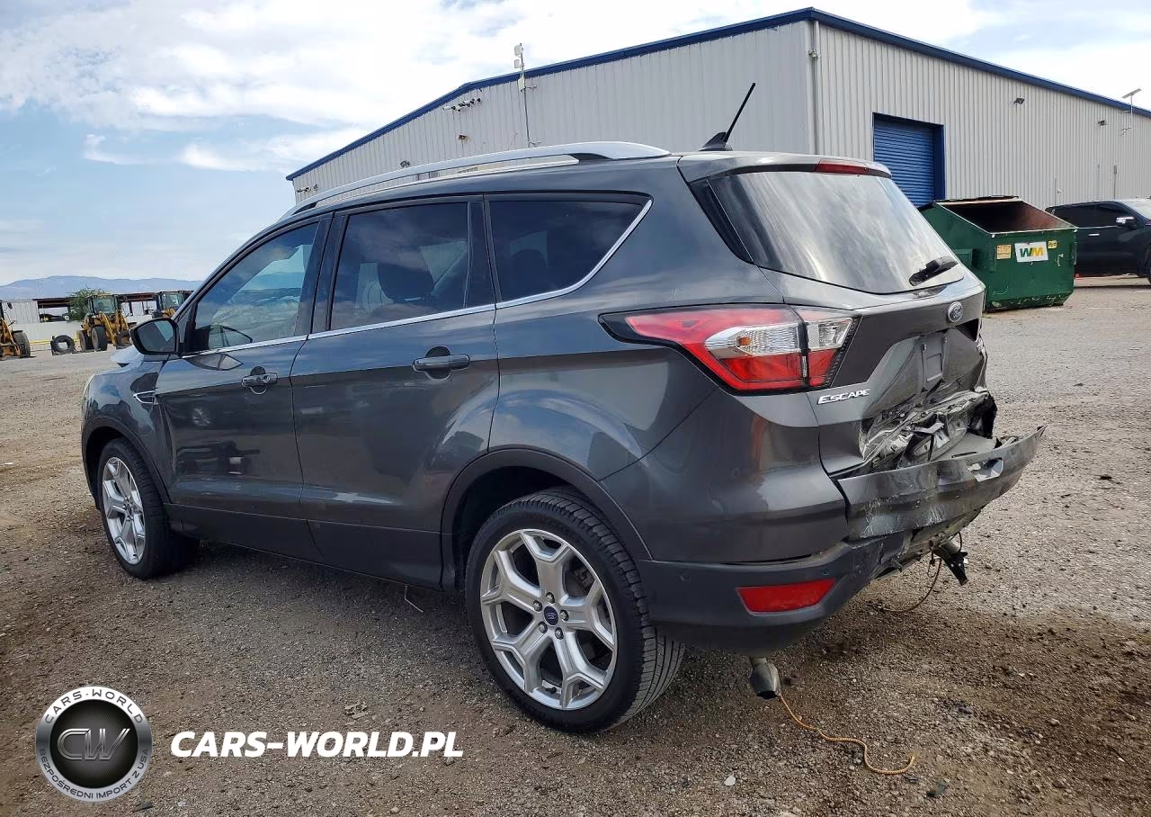 2018 Ford Escape Titanium VIN:1FMCU9J93JUA72352 - 2