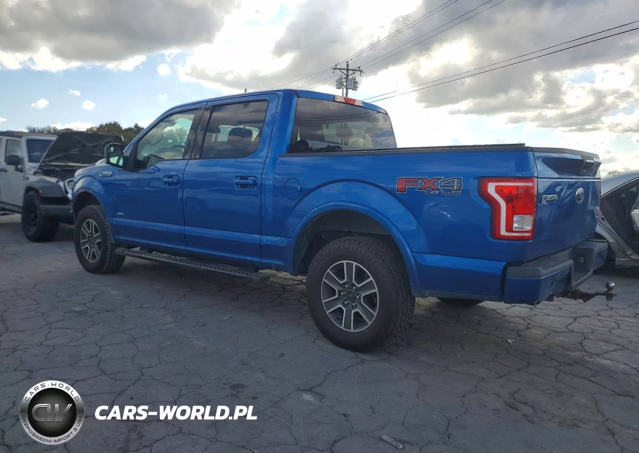 2016 Ford F150 Supercrew VIN:1FTEW1EP6GFC96701 - 2