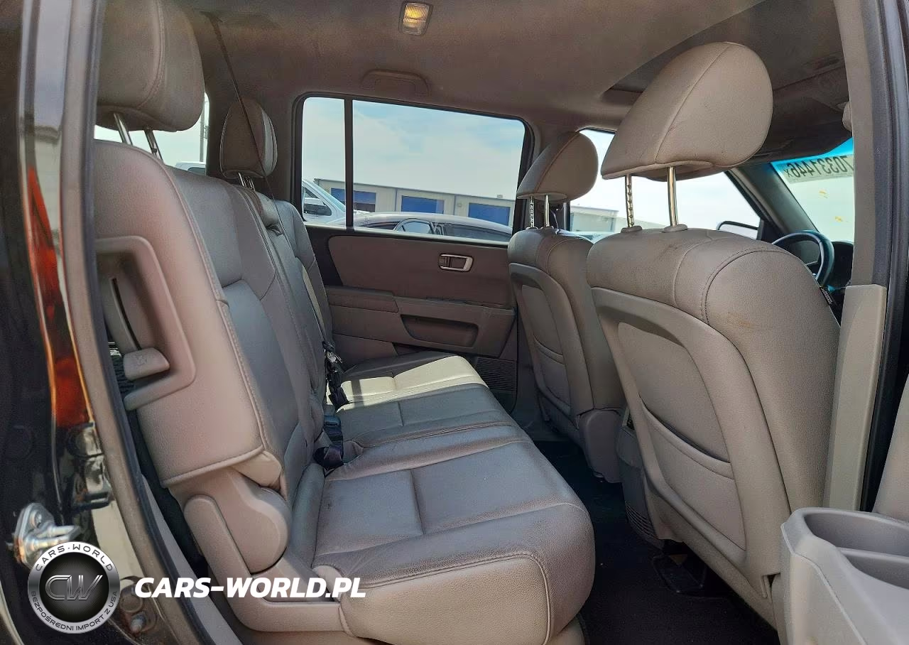 2012 Honda Pilot Exl VIN:5FNYF3H51CB013722 - 11